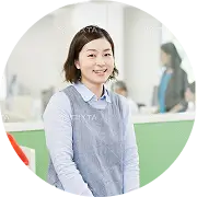 管理者兼児童発達支援管理責任者 角田一彩の顔写真